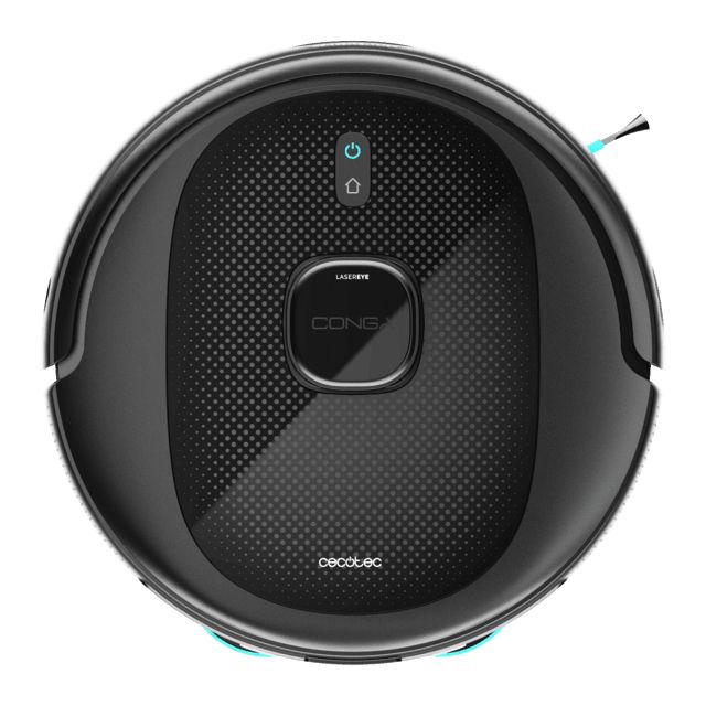 A01_EU01_100148 - Robot aspirador CECOTEC Conga 9990 AI Spin Revolution Ultra Power Home.4 en 1: barre, aspira, friega y pasa las mopas. 10.000 Pa de succin. Mximo 240 minutos de autonoma. Fregado profesional (