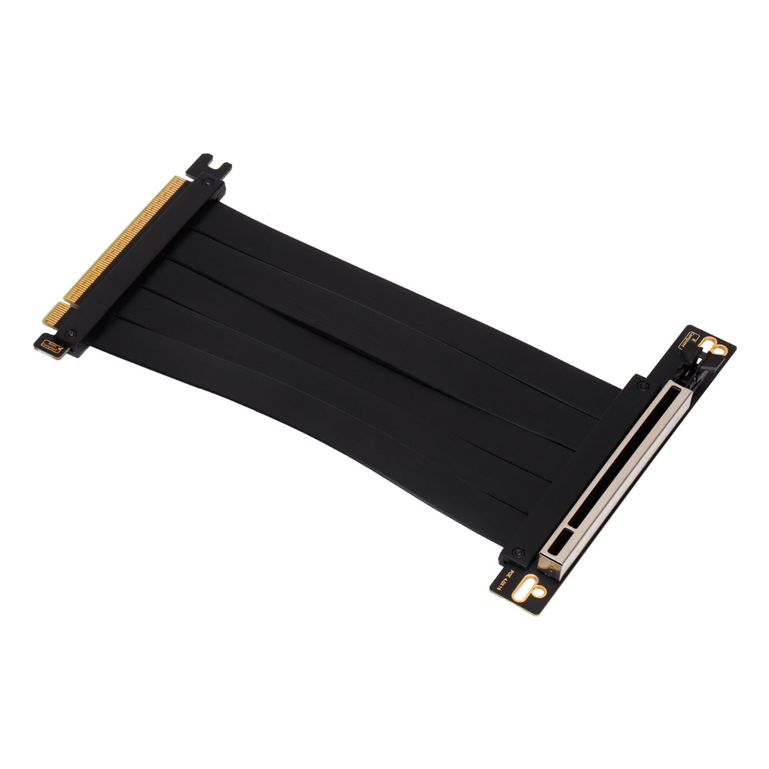 AB461701 - Cable Extensin Abysm Riser PCIe 4.0 x16 Flexible para montar Tarjeta Grfica Vertical Negro (AB461701)
