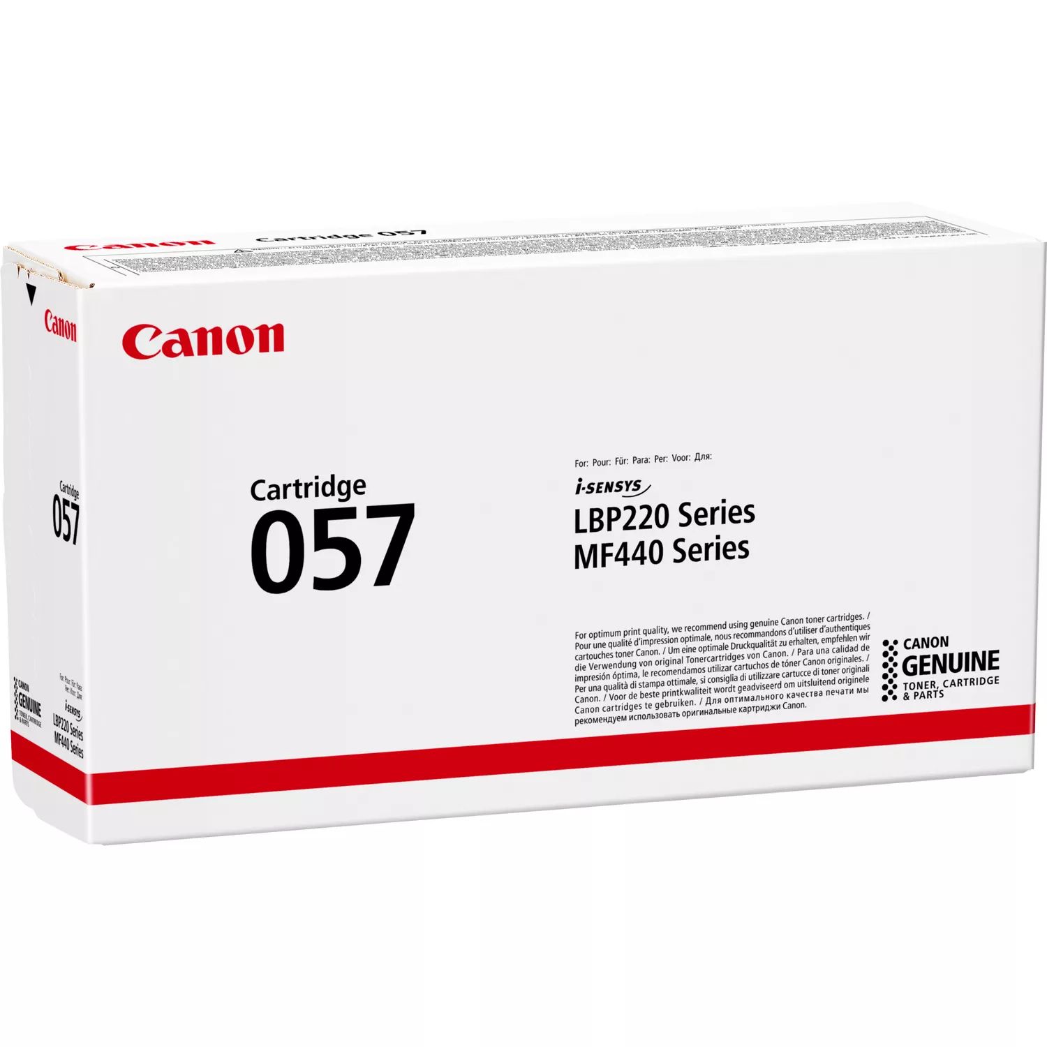 3009C002 - Toner Canon i-SENSYS 057 Negro. Para Series LBP223 LBP226 MF443 MF445. (3009C002)
