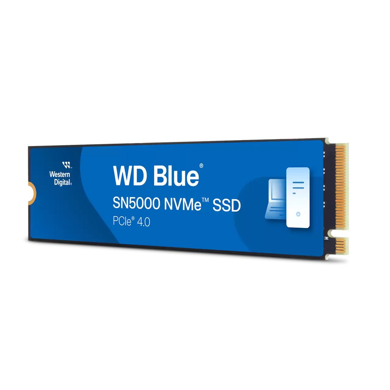 WDS400T4B0E - Disco SSD Western Digital Blue SN5000 4Tb M.2 NVMe PCIe 4.0 Lectura 5500Mb/s Escritura 5000Mb/s PC/Notebook (WDS400T4B0E)