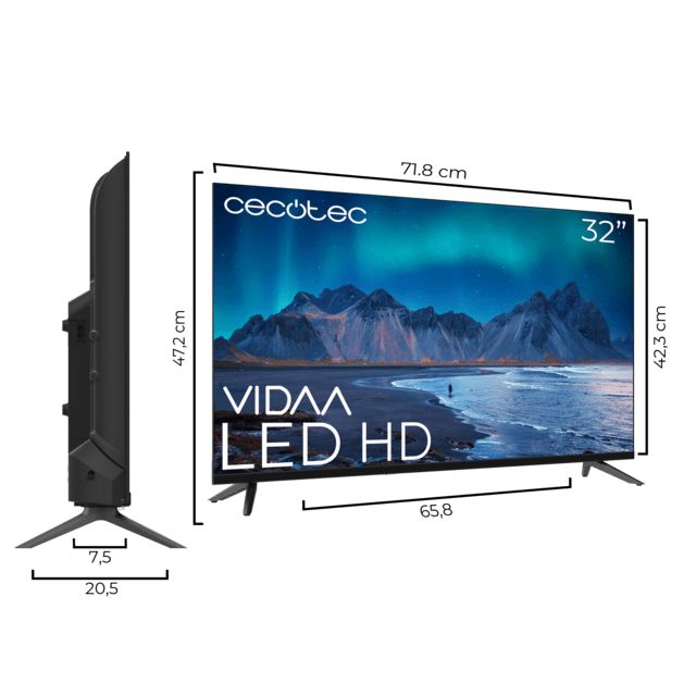 00992 - Televisor CECOTEC ALH50032 32