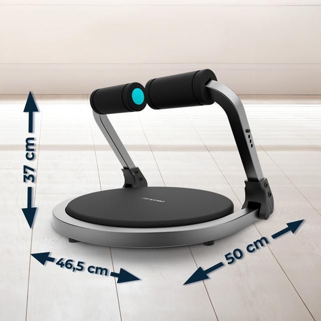 07197 - Plataforma Multiejercicios CECOTEC Drumfit MultiTrain 6000, Hasta 6 ejercicios diferentes. 4 niveles de intensidad. Sistema de rebote asistido. Plegable. Mximo peso de usuario 90 kg. (07197)
