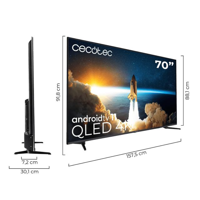 02621 - Televisor CECOTEC VQU11070+S 70