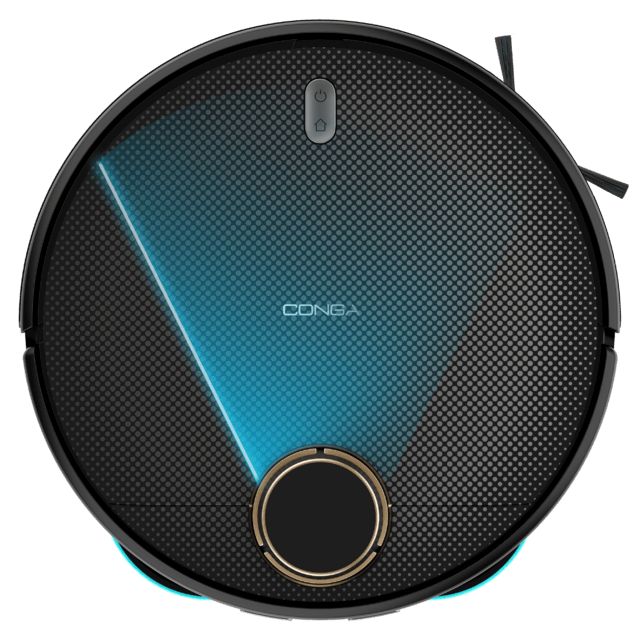 A01_EU01_100828 - Robot Aspirador CECOTEC Conga 13090 Spin Revolution Home&Wash, Base 4 en 1. Cuenta con tecnologa lser (A01_EU01_100828)