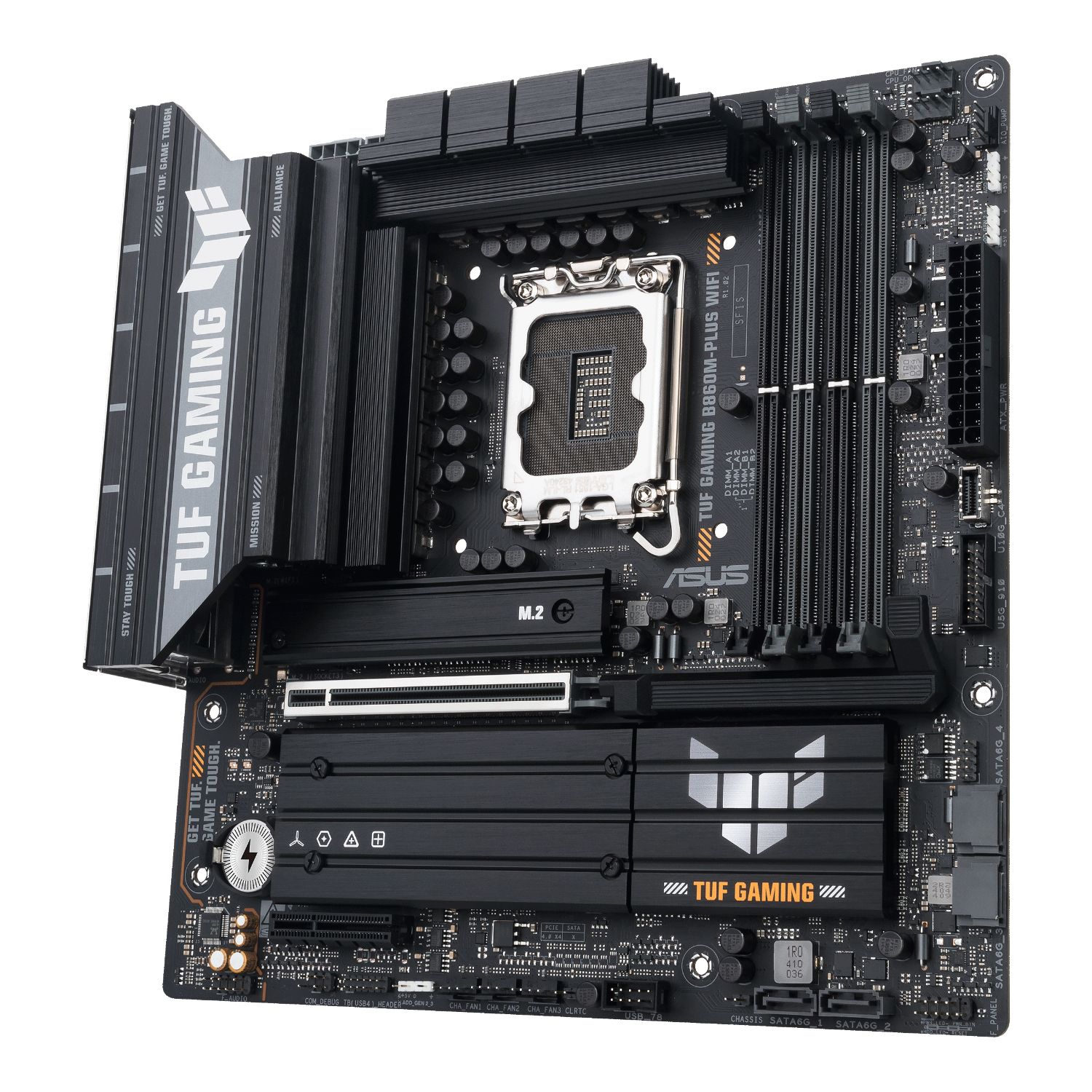90MB1JV0-M0EAY0 - Placa base ASUS TUF GAMING B860M-PLUS WIFI: (LGA1851) 4DDR5 HDMI DP 4SATA3 (90MB1JV0-M0EAY0)