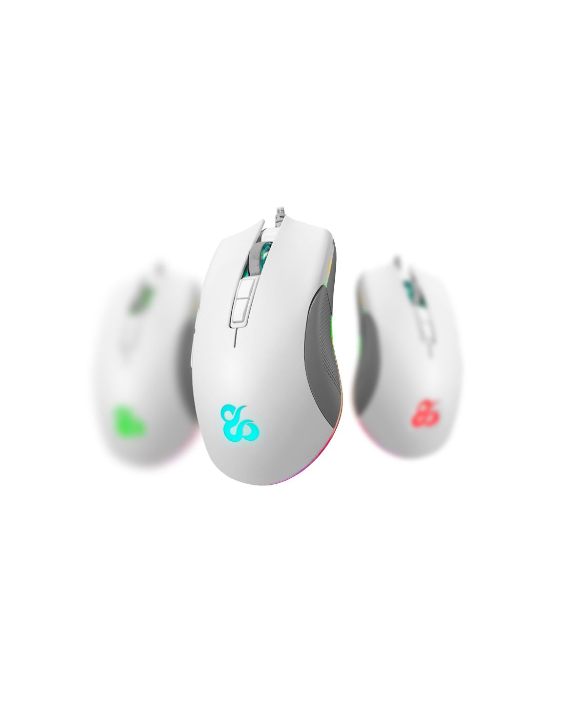 NS-MS-EOS-IVORY - Ratn Gaming Profesional Newskill EOS USB-A Cable 1.8m RGB 16000dpi 7 Botones Ivory (NS-MS-EOS-IVORY)