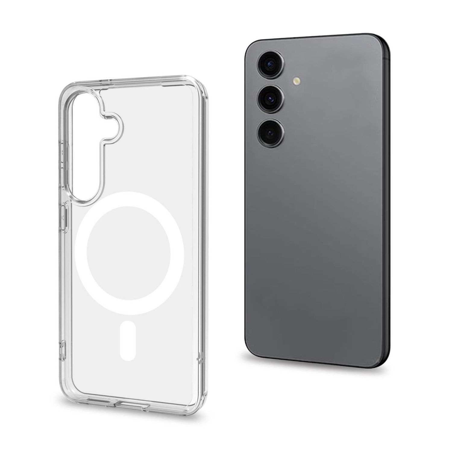 GELSKINMAG1120 - Funda CELLY GELSKINMAG Galaxy S25 5G compatible con la carga inalmbrica magntica (GELSKINMAG1120)