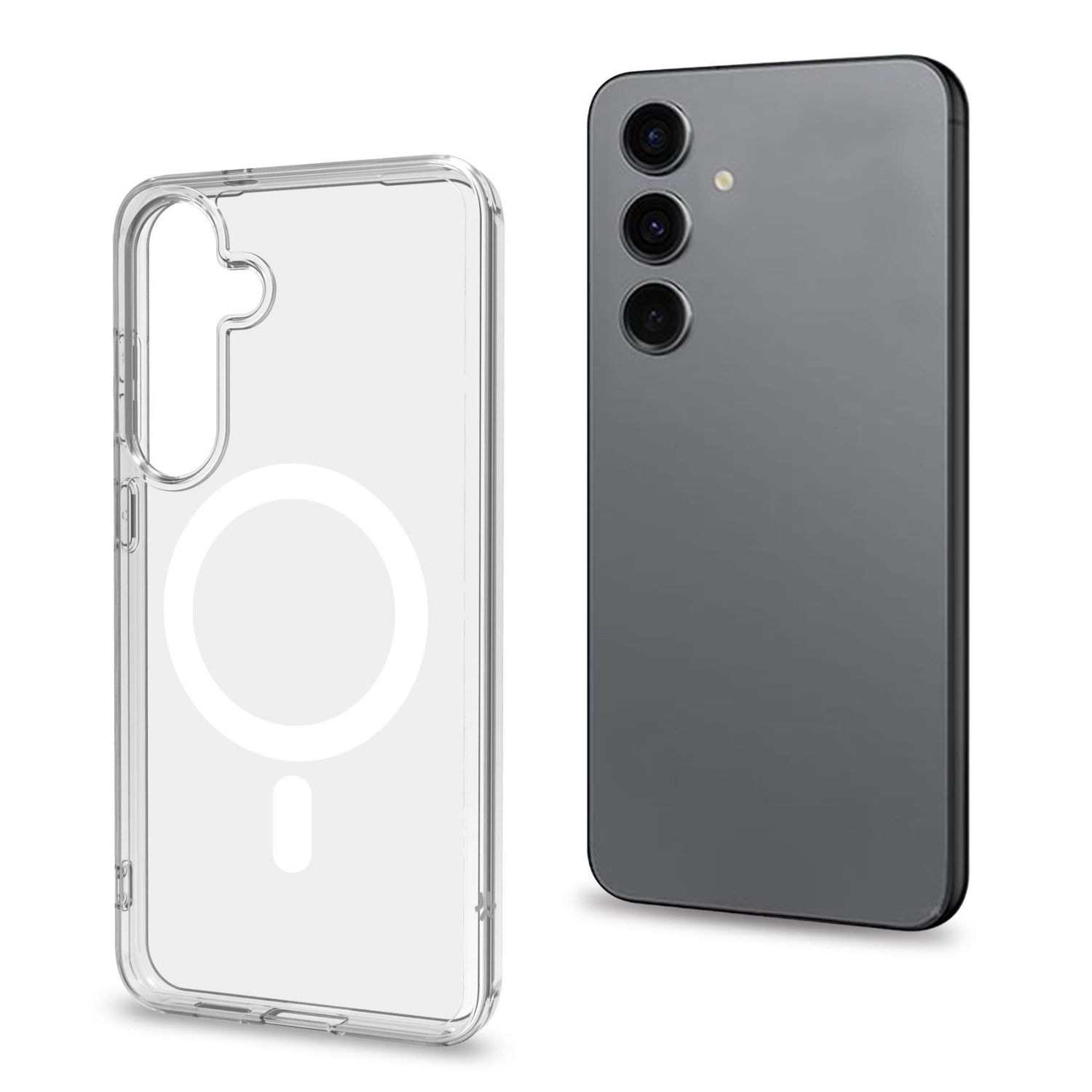 GELSKINMAG1121 - Funda CELLY GELSKINMAG Galaxy S025+ 5G compatible con la carga inalmbrica magntica (GELSKINMAG1121)
