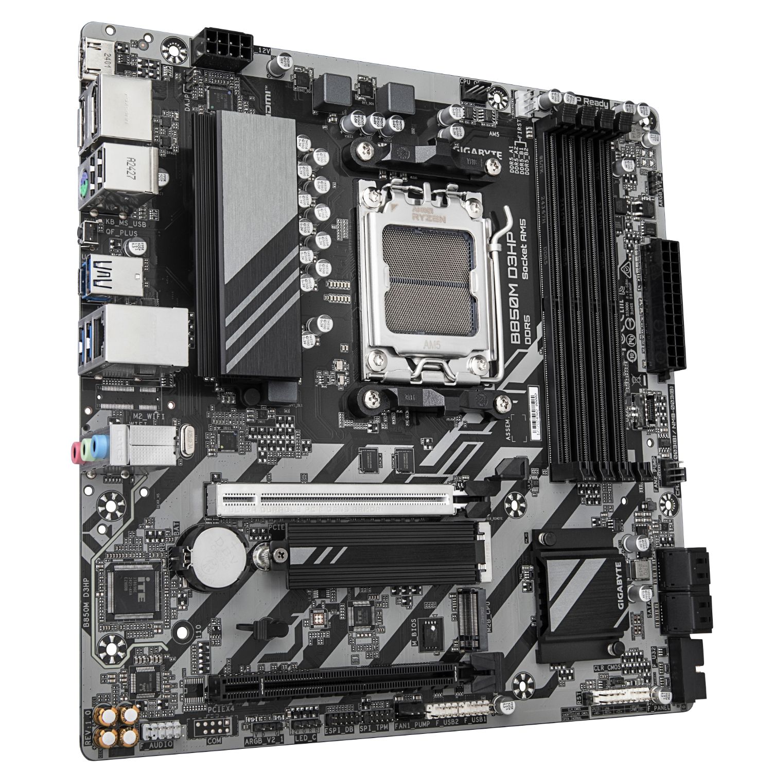 9MB85MHP-00-G10 - GIGABYTE B850M D3HP: (AM5) 4DDR5 SATA3 mATX