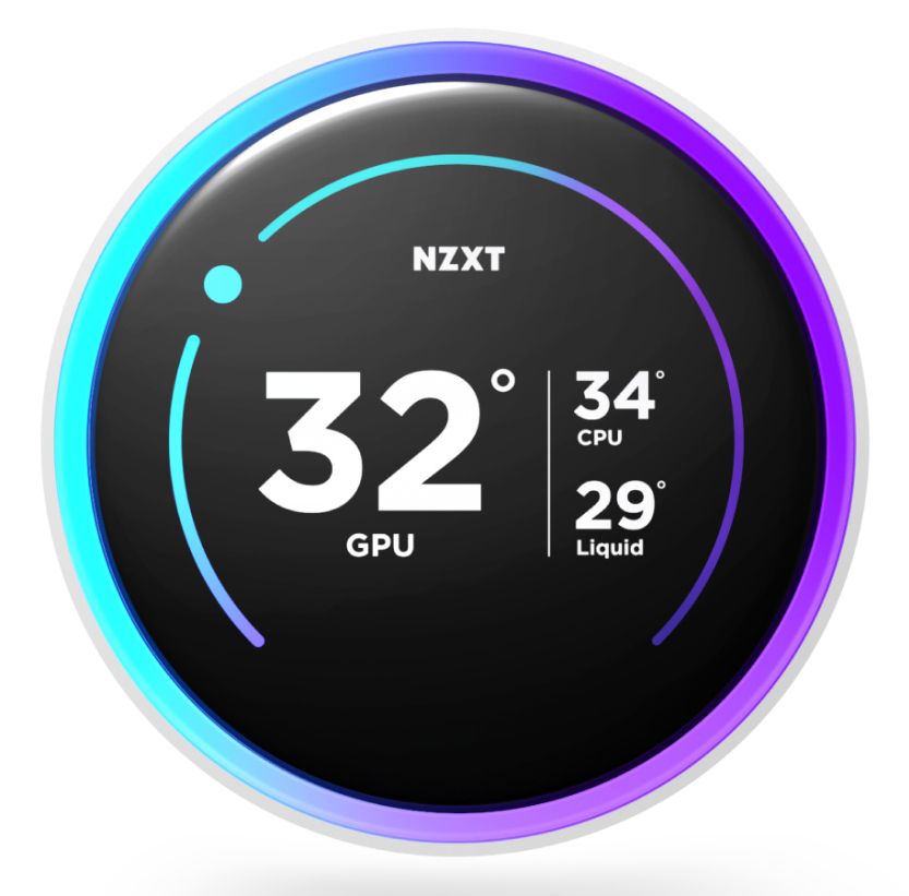RL-KR36E-W2 - Refrigeracin Lquida CPU NZXT Kraken Elite 360 RGB con Pantalla IPS Blanca (RL-KR36E-W2)