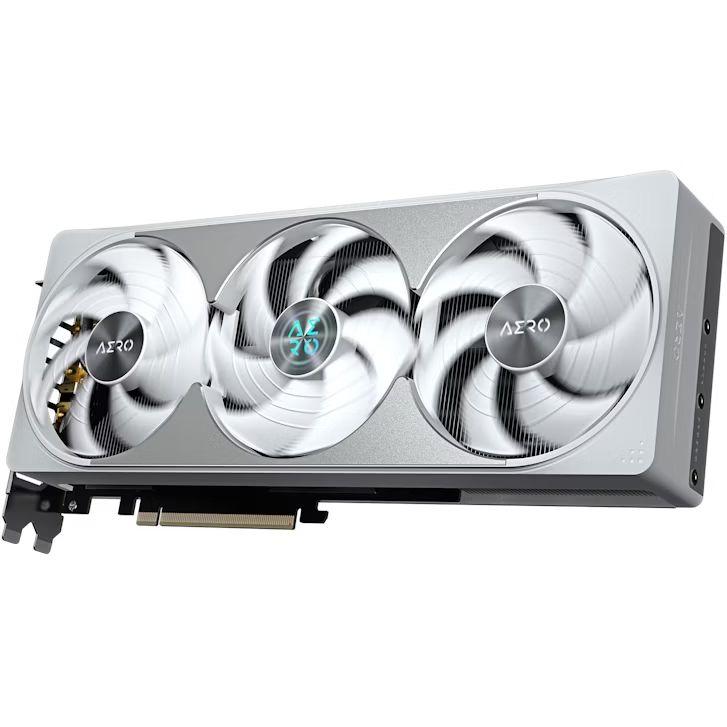 9VN5080AO-00-G10 - Tarjeta Grfica GIGABYTE Nvidia GeForce RTX 5080 AERO OC SFF 16Gb GDDR7 3xDP 1xHDMI PCIe 5.0 OpenGL 4.6 DirectX 12.0 (9VN5080AO-00-G10)
