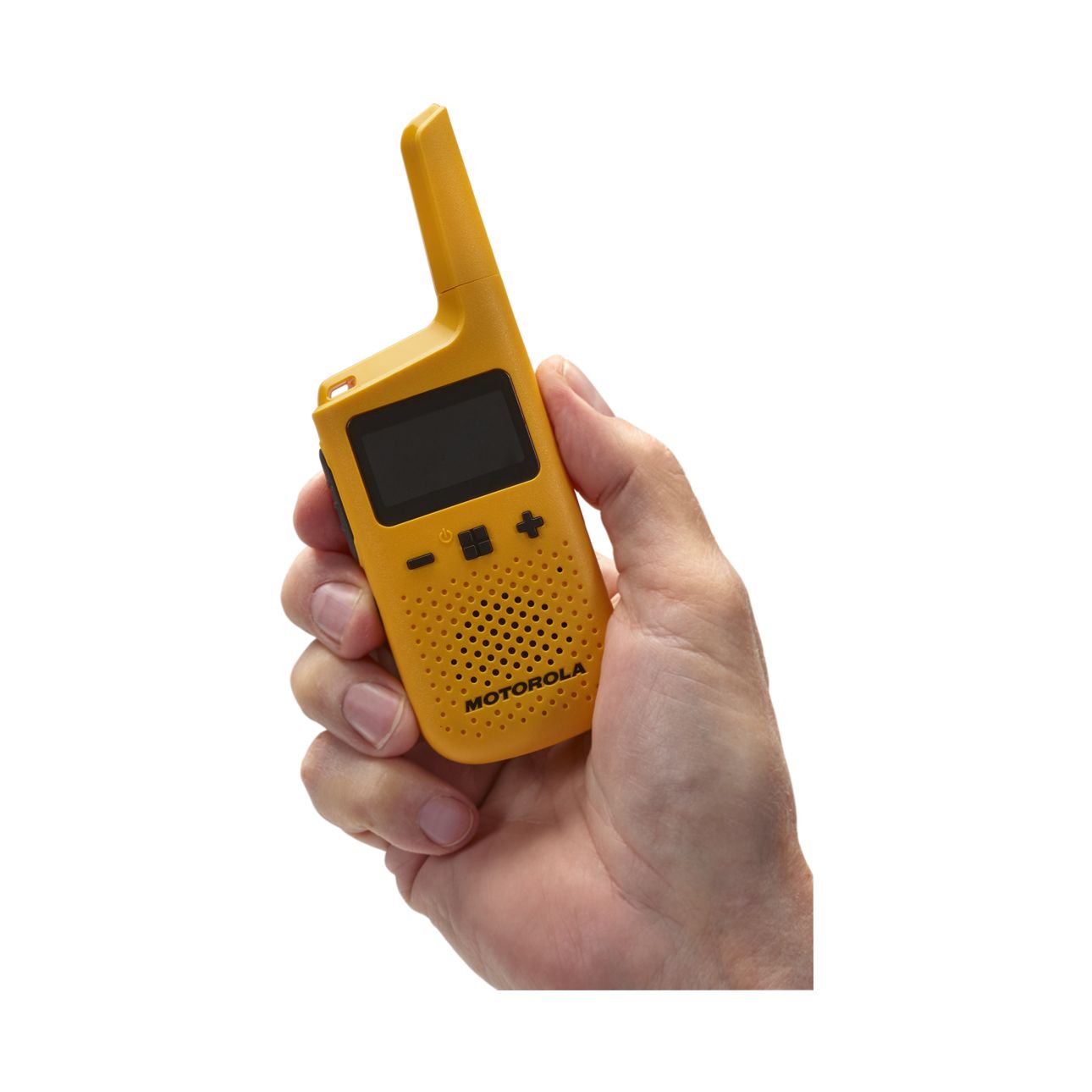 D3P01611YDLMAW - Walkie Talkie Motorola T72 LCD 16 Canales mUSB 8000m Amarillo (59T72PACK)