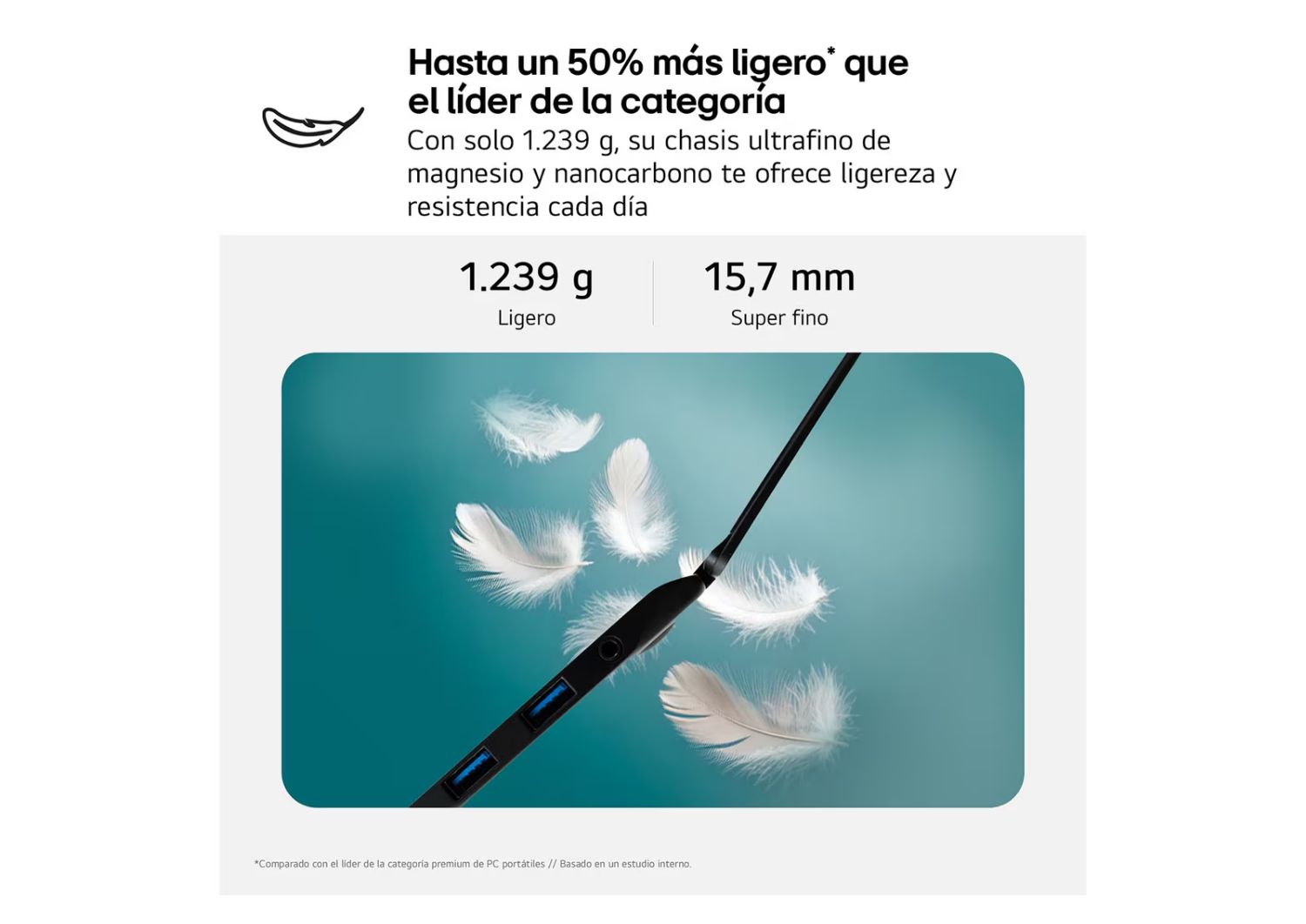 16Z90TL-G.AU88B - Porttil LG Gram Ultra 7-258V 32Gb 1Tb SSD Cmara FHD 16
