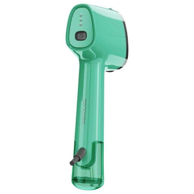 A01_EU01_104315 - Plancha vertical CECOTEC IronHero V-1500 Essential, con suela cermica y 1500W de potencia. Calentamiento rpido: Lista en 30 segundos. Incluye accesorio de cepillo de silicona. Verde. (A01_EU01_104315)