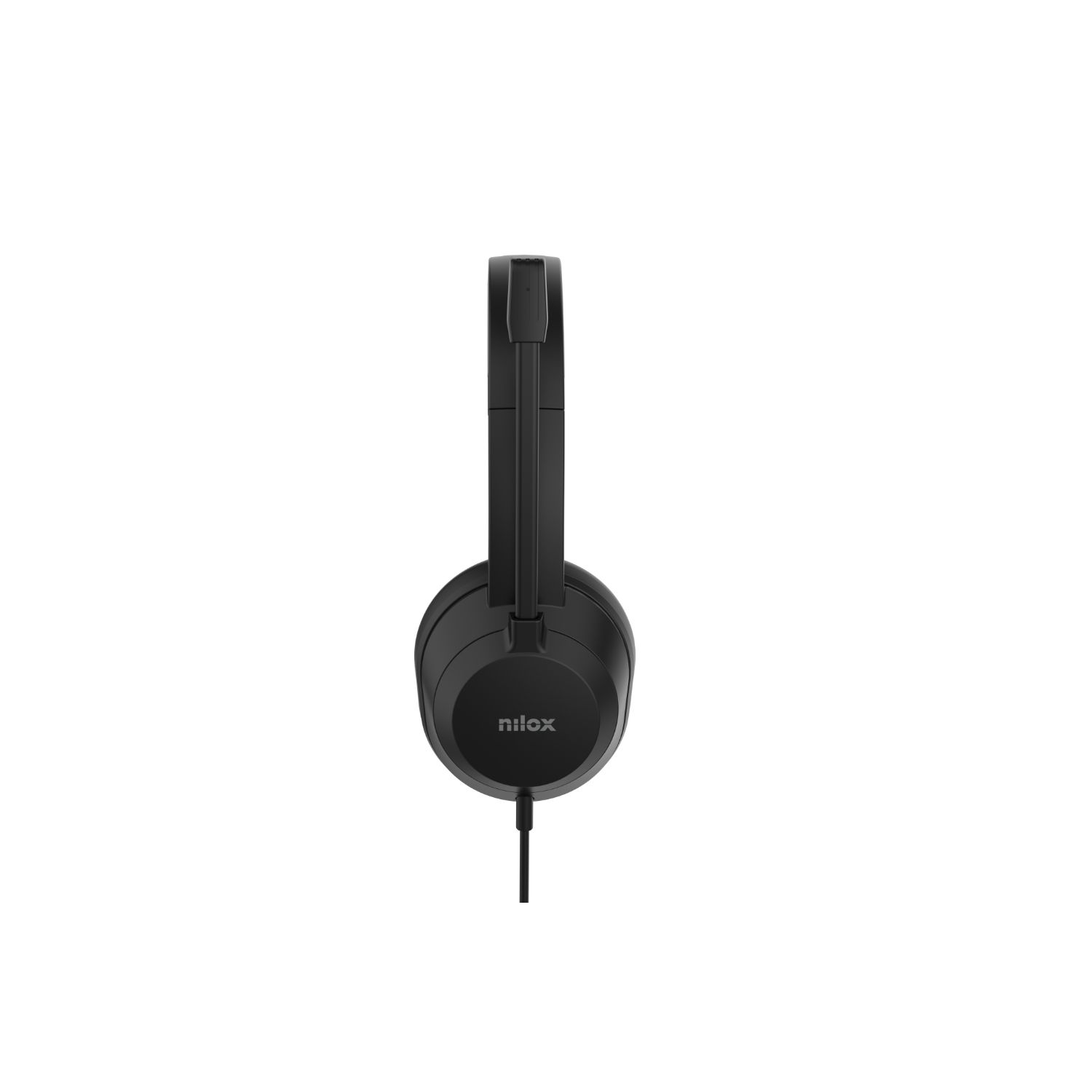NXAUSB02 - Auriculares+Micrfono NILOX Supra-Aurales USB-A Cable 2m Negros (NXAUSB02)