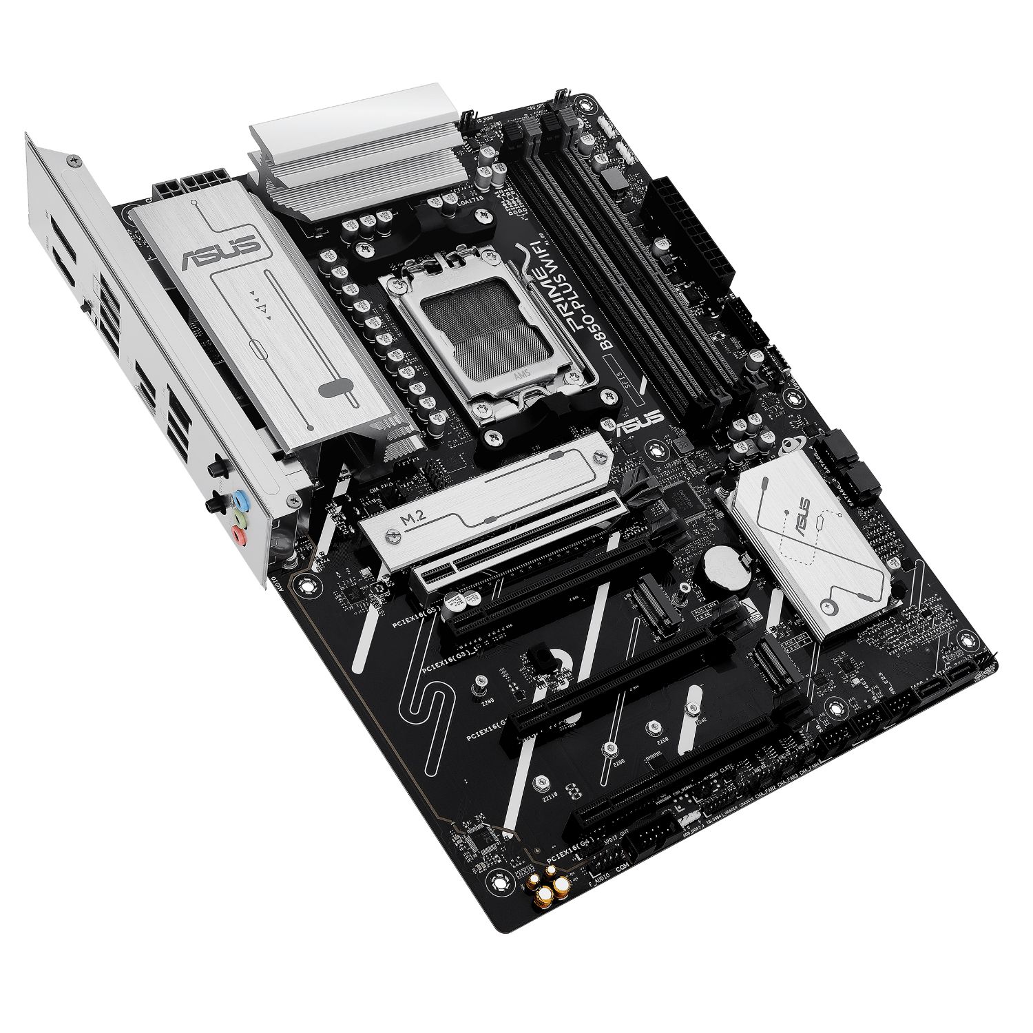 90MB1L80-M0EAY0 - Placa base ASUS PRIME B850-PLUS WIFI: (AM5) 4DDR5 M.2 SATA3 PCIe USB-A/C DP HDMI RJ45 7.1 ATX WiFi 6E Bluetooth 5.3 Ethernet 2.5GbE