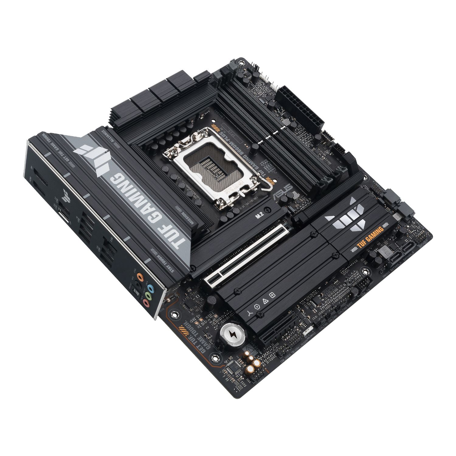90MB1JW0-M0EAY0 - Placa base ASUS TUF GAMING B860M-PLUS: (1851) 4DDR5 M.2 SATA3 PCIe USB 2.0 USB-A 3.0/3.1 DP HDMI RJ45 7.1 mATX Ethernet 2.5GbE