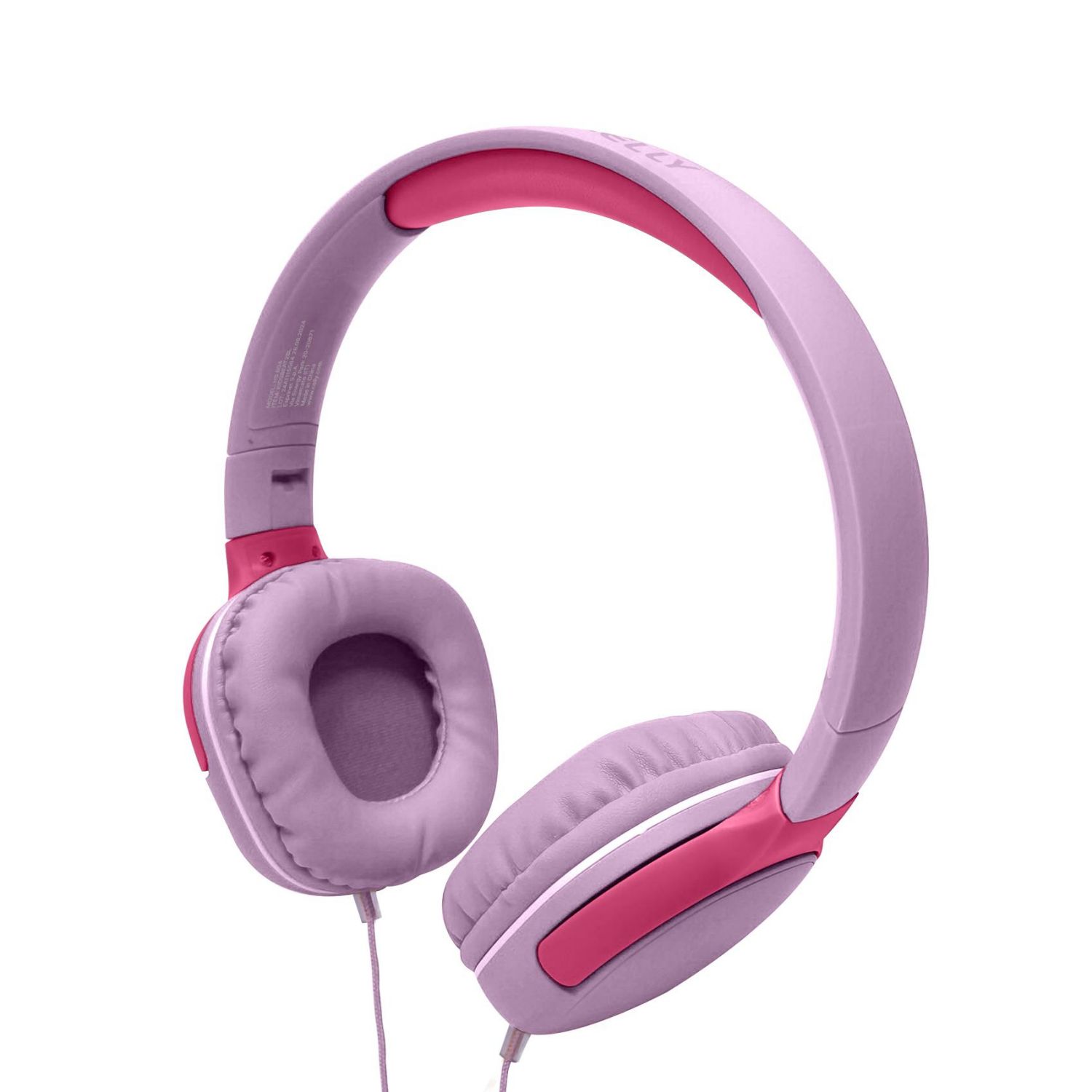 KIDSBEAT2PK - Auriculares CELLY Kids Plegables Micrfono Integrado 3.5mm Cable 1.2m Rosa (KIDSBEAT2PK)