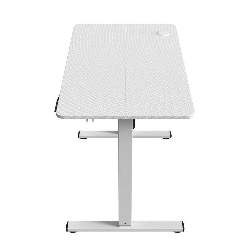 MGDERGOPROW - Mesa Mars Gaming 110x60cm, Mx 60Kg, Elctrica con Ajuste de Altura, Ergonmica, Blanca. (MGDERGOPROW)