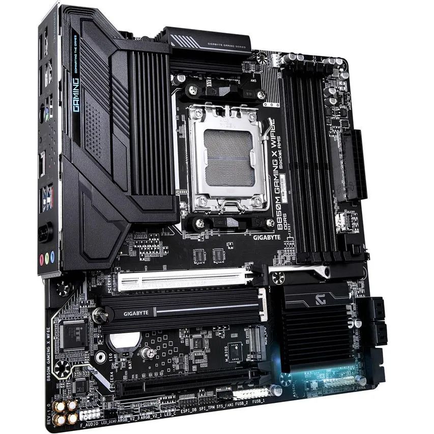 9MB85MG6-00-G10 - GIGABYTE B850M GAMING XWF6E: (AM5) 4DDR5 4SATA3 2M.2 1HDMI 2DP WIFI6E Bluetooth5.3 3Usb3.2 mATX (9MB85MG6-00-G10)