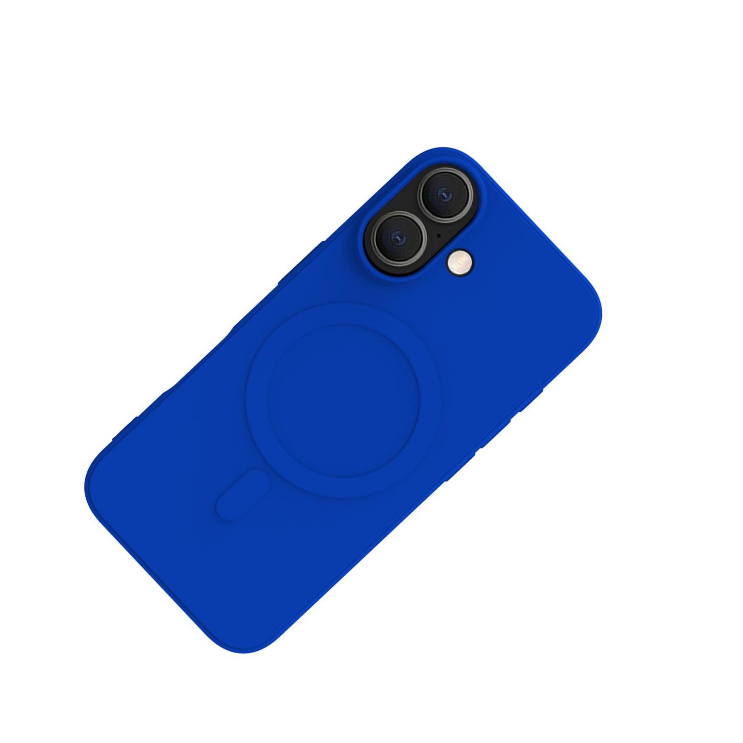 CROMOMAG1112BL - Funda CELLY CromoMag iPhone 16 Compatible con Tecnologa MagSafe Azul (CROMOMAG1112BL)