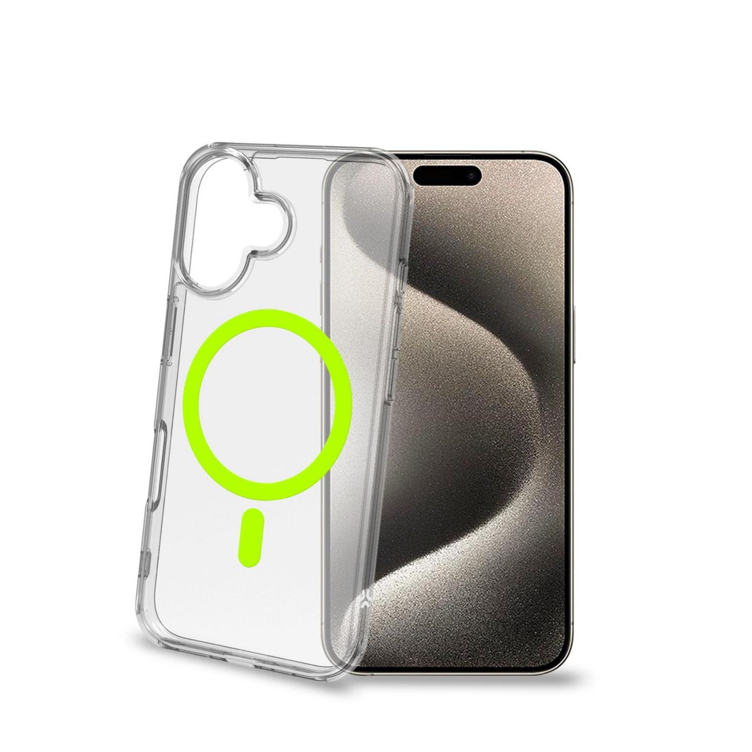 GELSKINMAG1112Y - Funda CELLY iPhone 16 Transparente (GELSKINMAG1112Y)