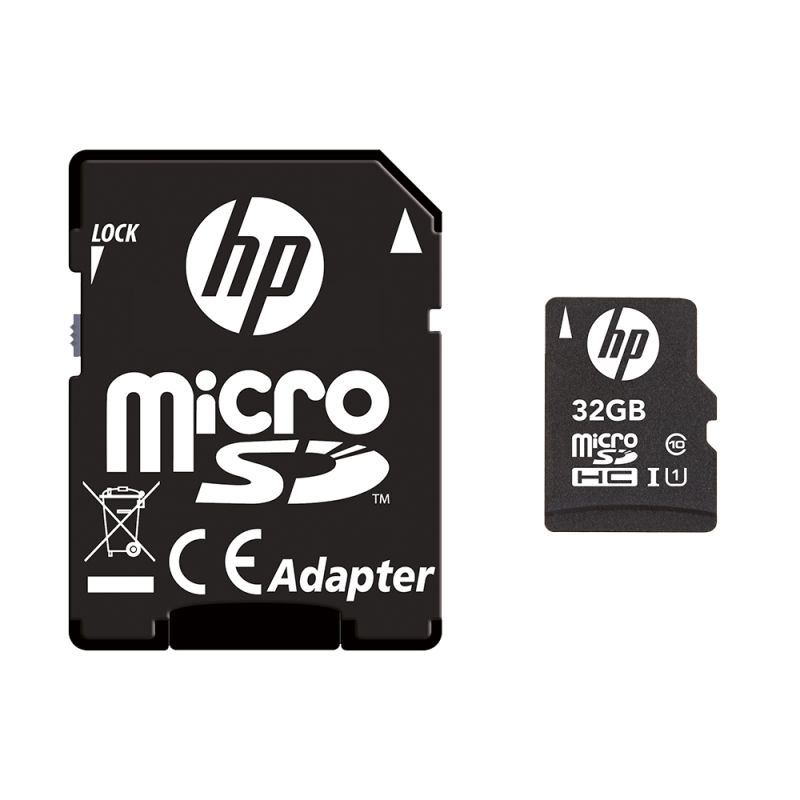 SDU32GBHC10HP-EF - HP MicroSDHC 32Gb UHS-I U1 Clase10 +Adaptador (SDU32GBHC10HP-EF)