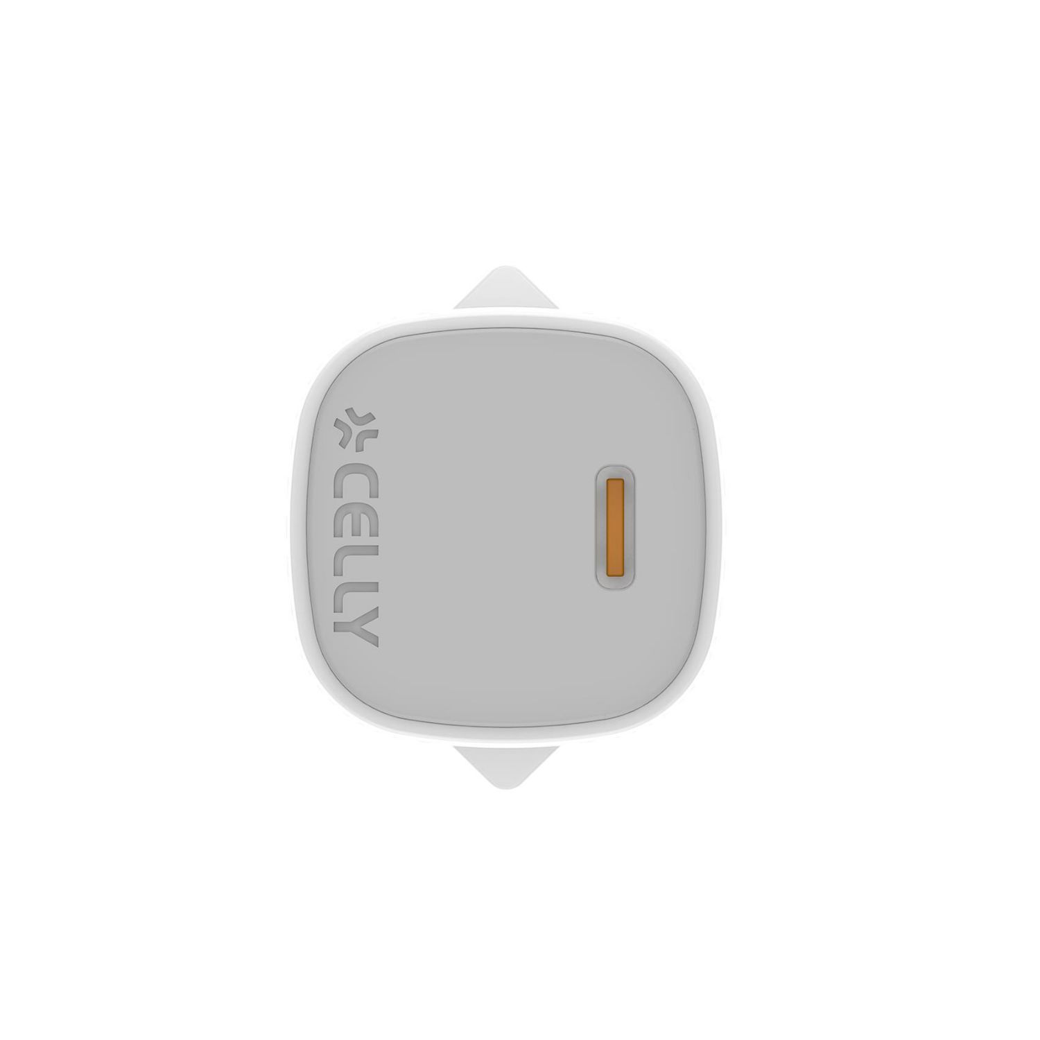 UPTC1USBC20WWH - Cargador de Pared CELLY 20W Gan Usb-C Blanco (UPTC1USBC20WWH)