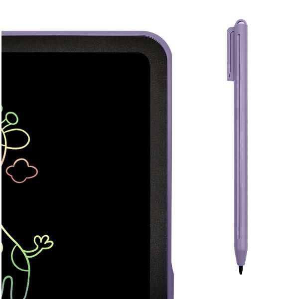 KIDSBOARDPK - Pizarra Celly multifuncional para nios, sin luz azul, Rosa.(KIDSBOARDPK)