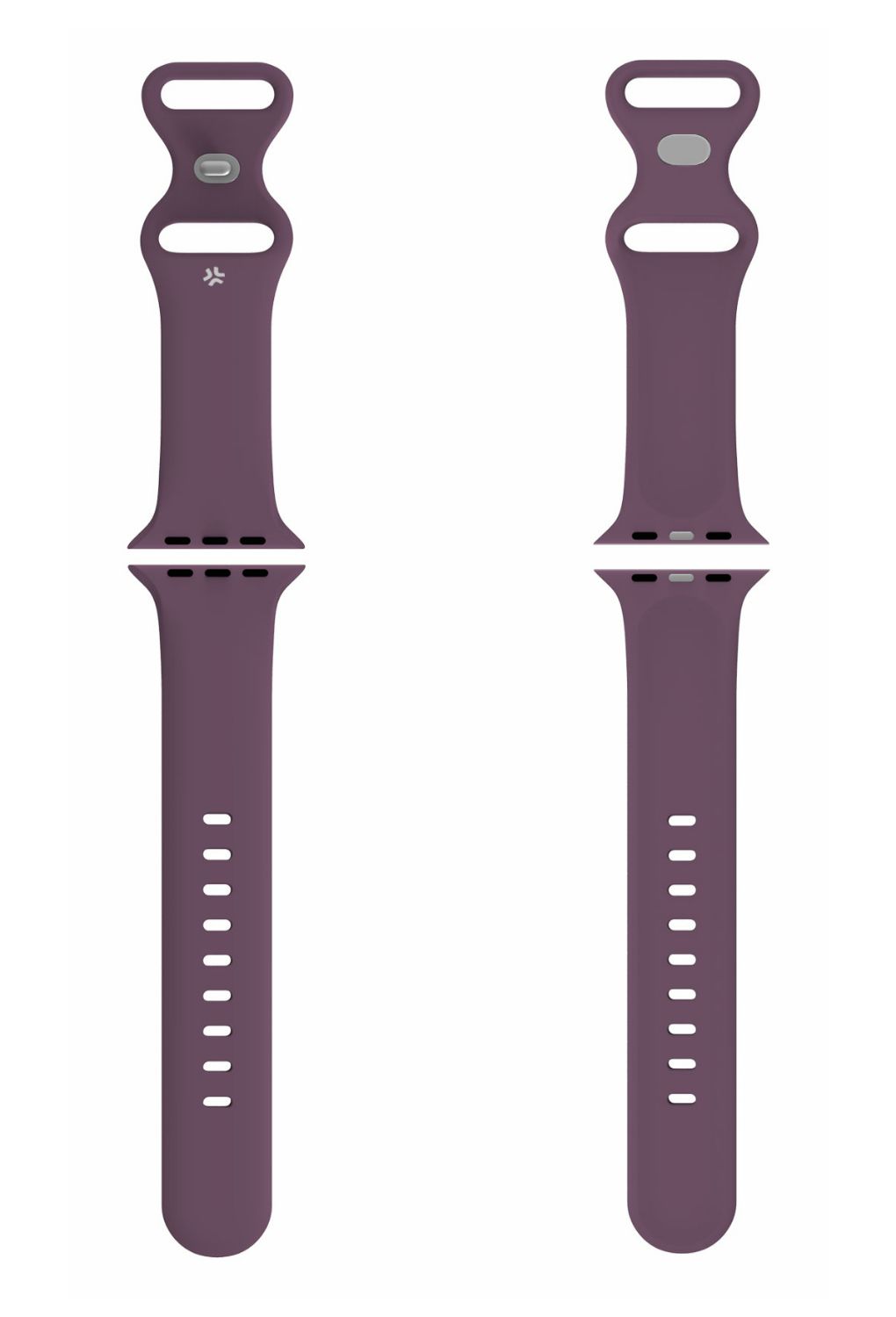 WBANDSIL40VL - Correa CELLY para AppleWatch sistema de cierre con pasador 38/41/41mm de silicona suave Violeta (WBANDSIL40VL)