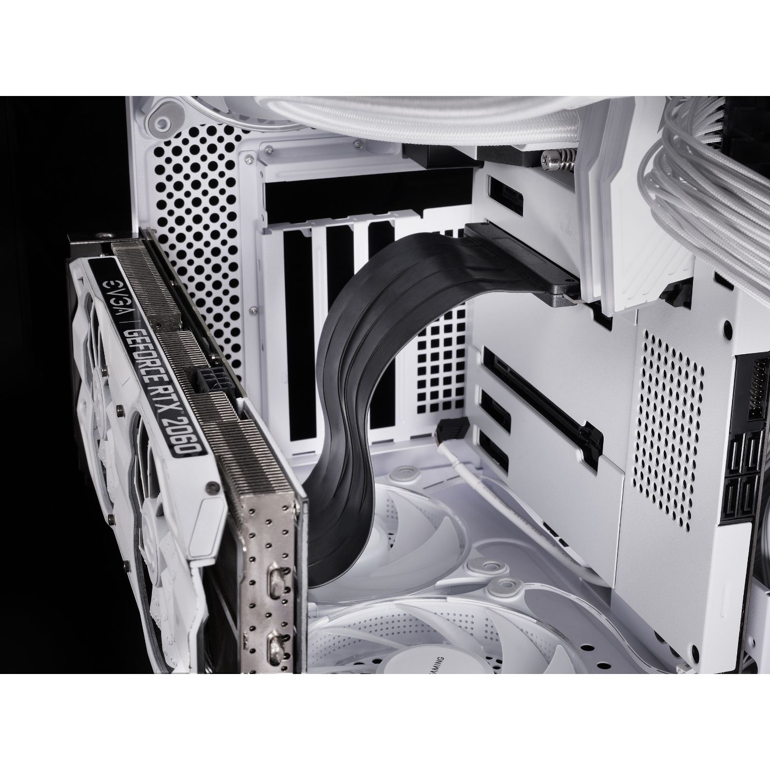 MCAPCIE40 - Cable MARS GAMING Riser Pcie4.0 x16 Flexible Conector 90 (MCAPCIE40)