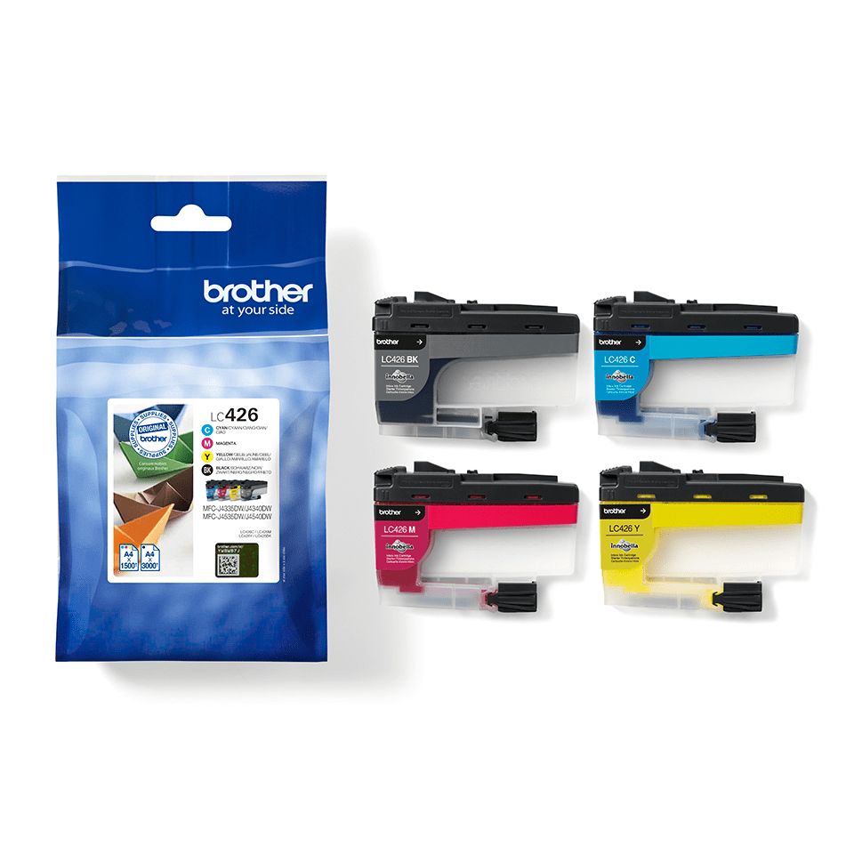LC426VAL - Tinta Brother Pack Negro/Tricolor 3000/1500 pginas (LC426VAL)