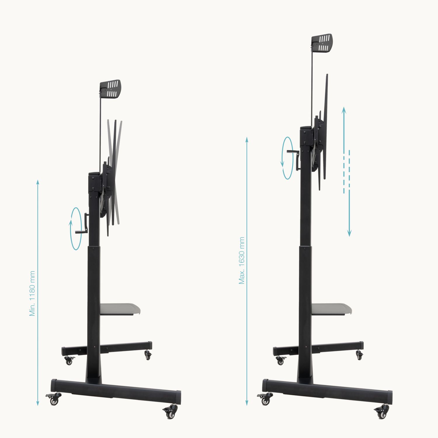 FS20406HM-B - Soporte de Suelo TOOQ 60