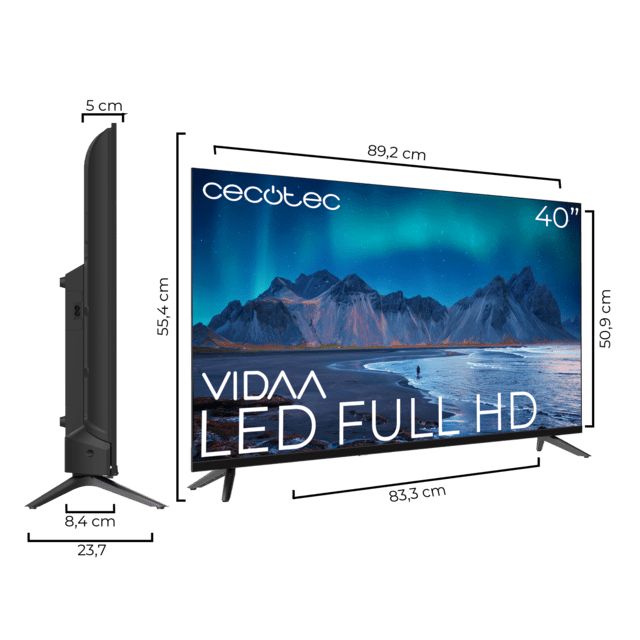 00991 - Tv CECOTEC A5 series ALF50040 40