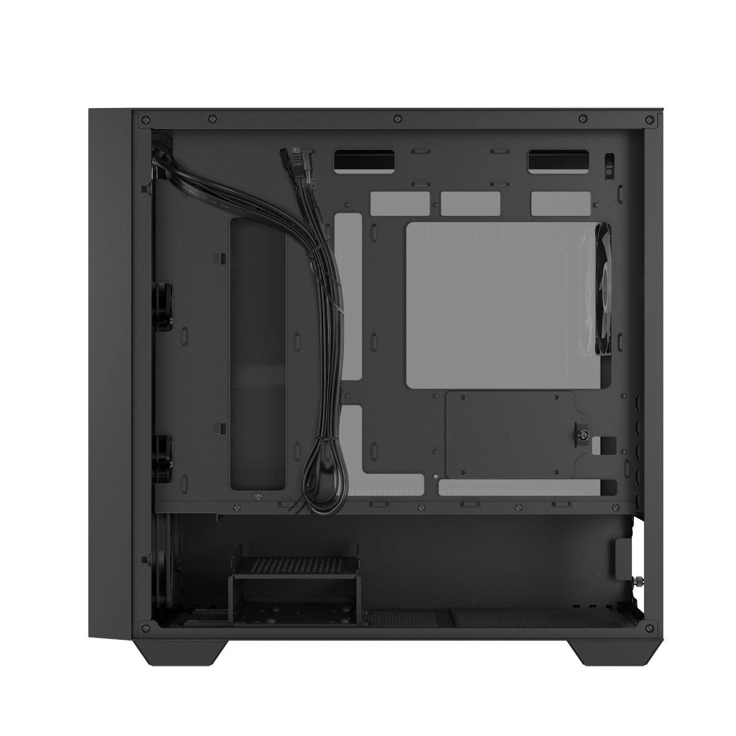90DC00H0-B19010 - Caja ASUS A21 PLUS TG ARGB, 2Usb3.2, 120mm, micro ATX, Mini-ITX, Negro (90DC00H0-B19010)