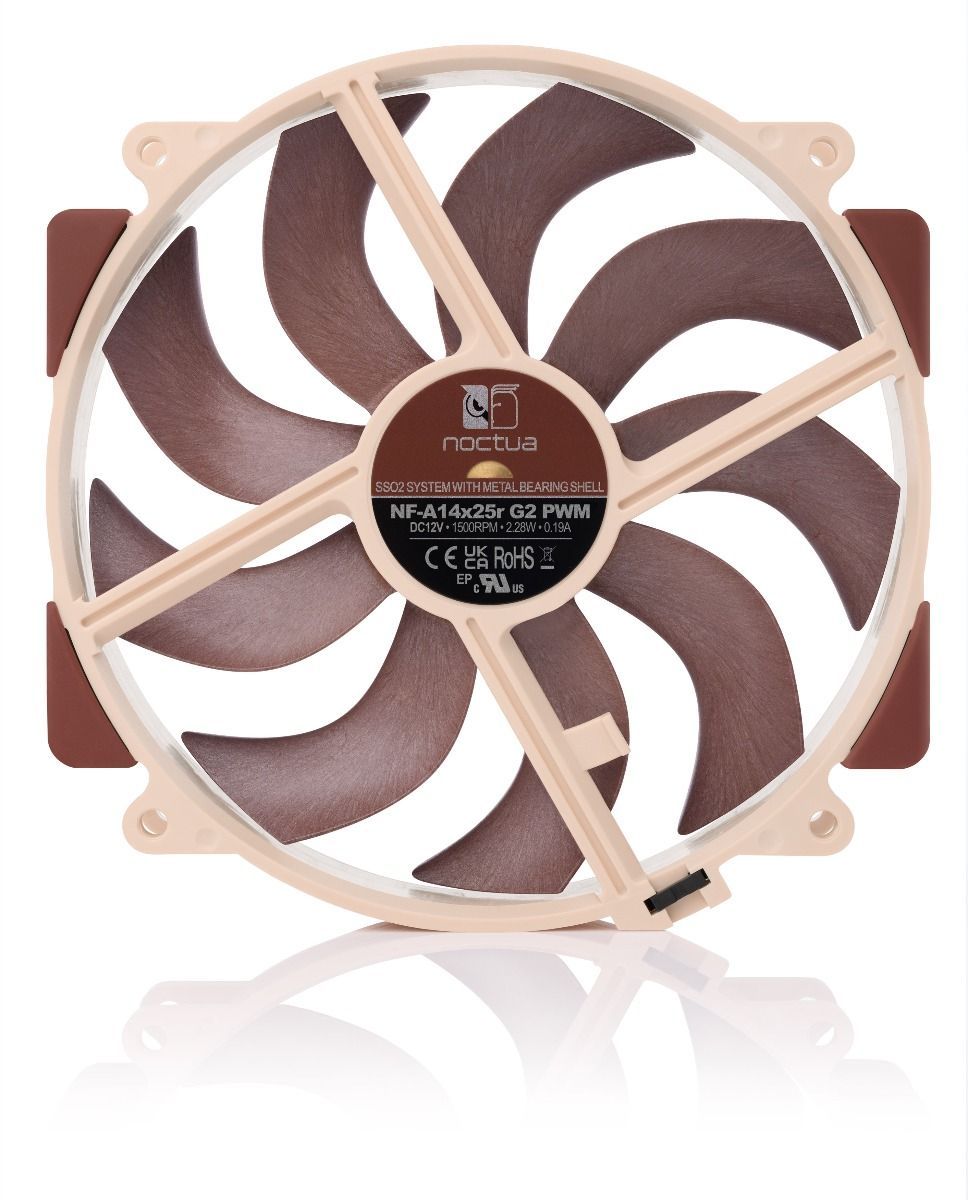 NF-A14X25R G2 PWM - Ventilador Noctua 14cm Marrn (NF-A14X25R G2 PWM)