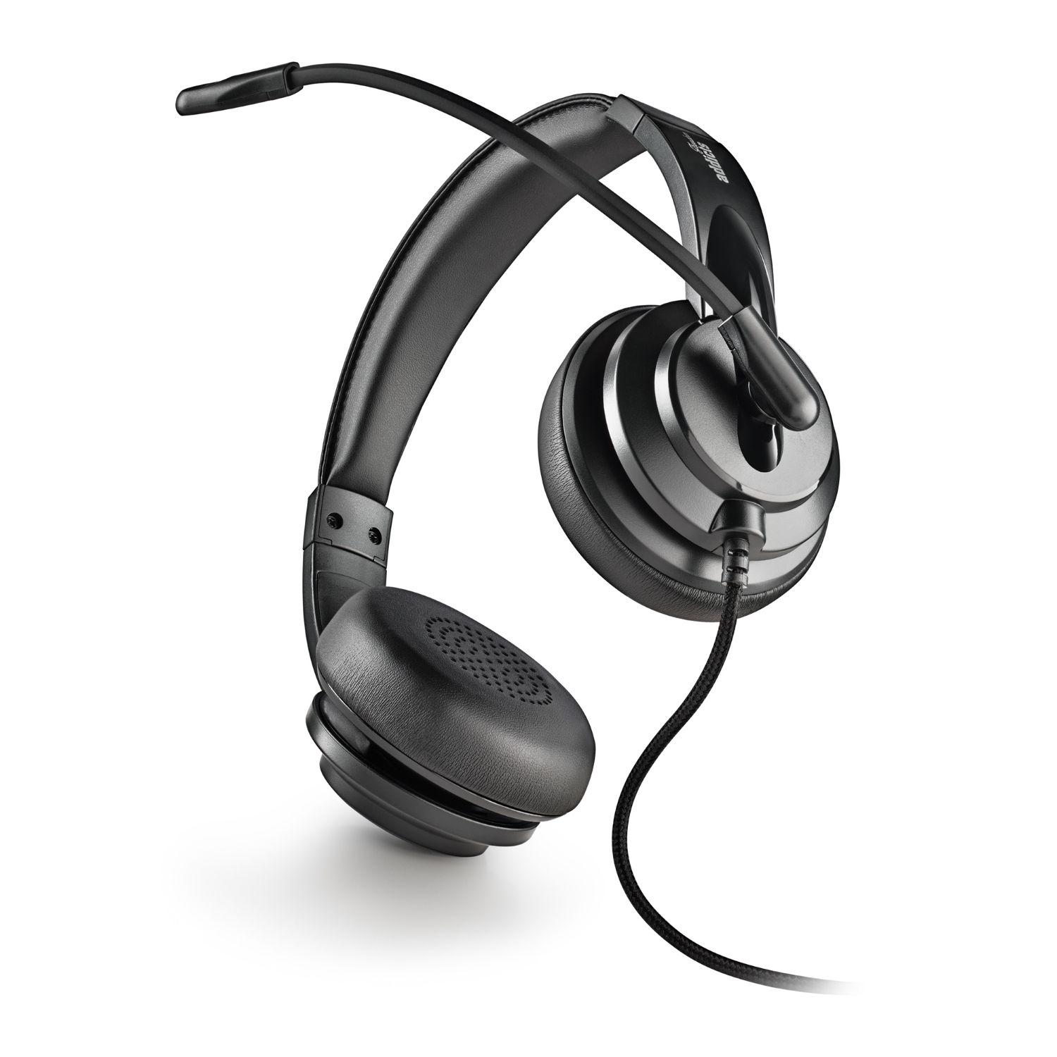 VOX605USBC - Auriculares con microfono NGS Usb-C con control volumen, adaptador Usb-A, 2m. Negro. (VOX605USBC)