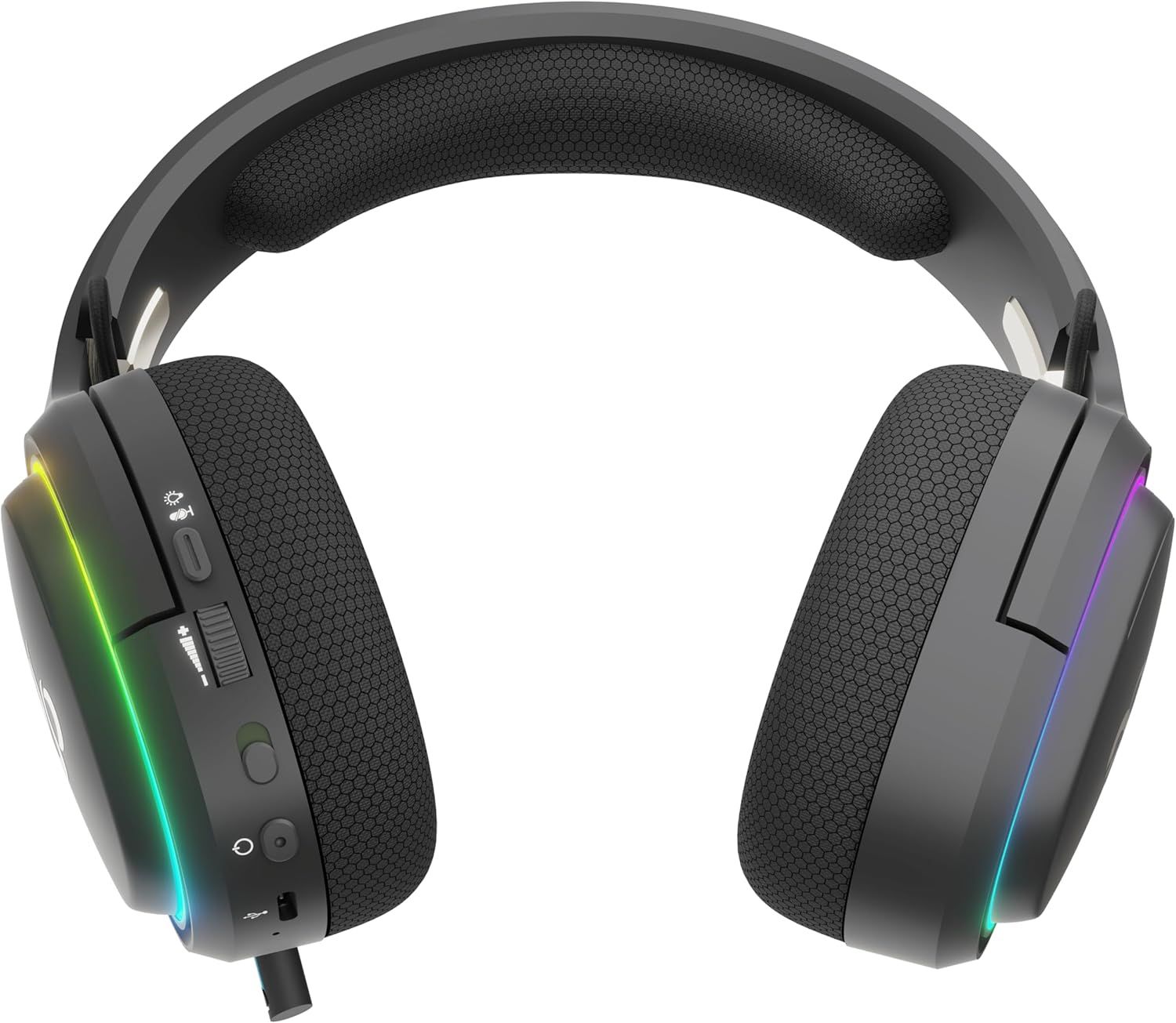NS-HS-ATONV2 - Auriculares Gaming Newskill Inalmbricos Bluetooth 5.0 RGB Negro (NS-HS-ATONV2)