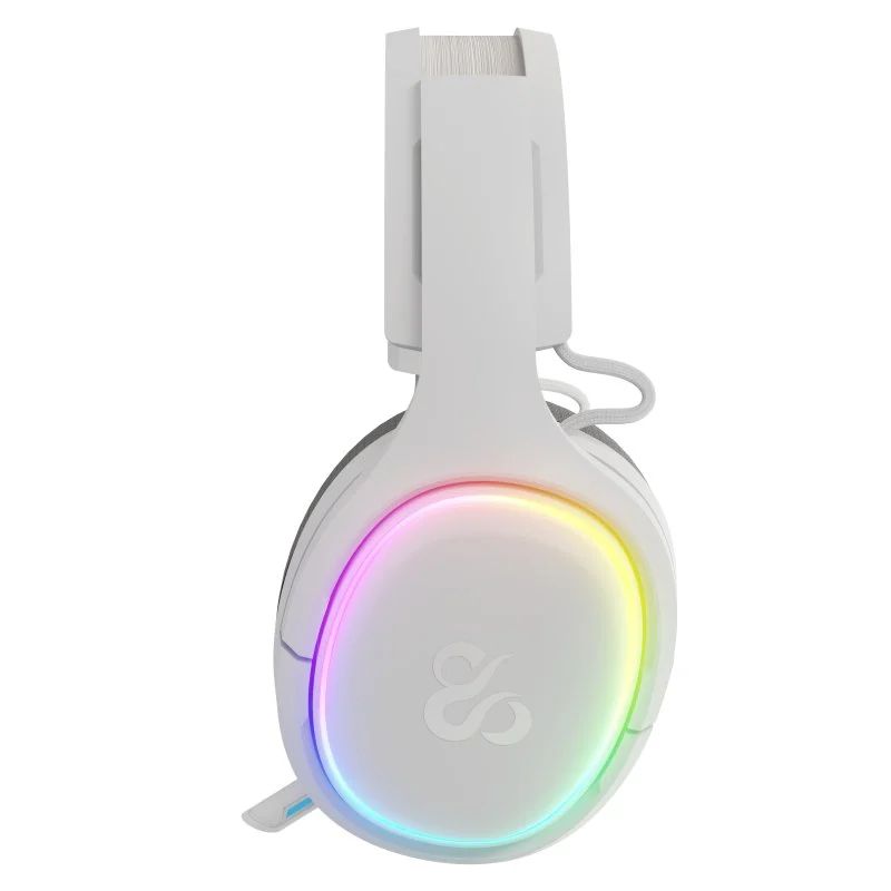 NS-HS-ATONV2-IVORY - Auriculares Gaming Newskill Aton V2, Inalmbricos RGB, Blanco (NS-HS-ATONV2-IVORY)