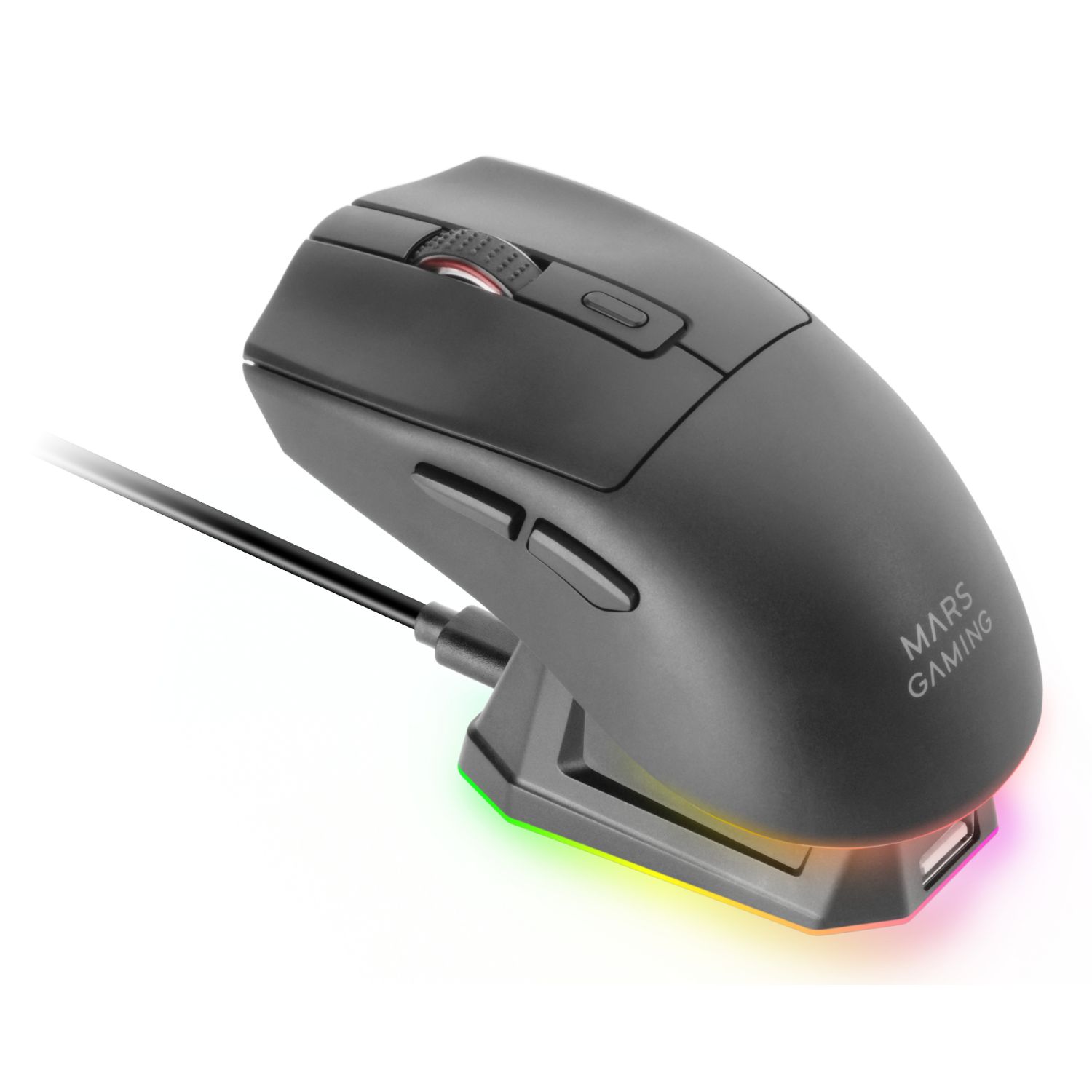 MMT3 - Ratn Mars Gaming Wireless Bluetooth 14400dpi Negro (MMT3)
