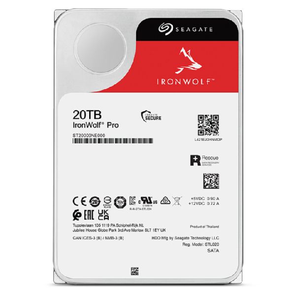 ST20000NT001 - Disco Seagate IronWolf Pro 3.5