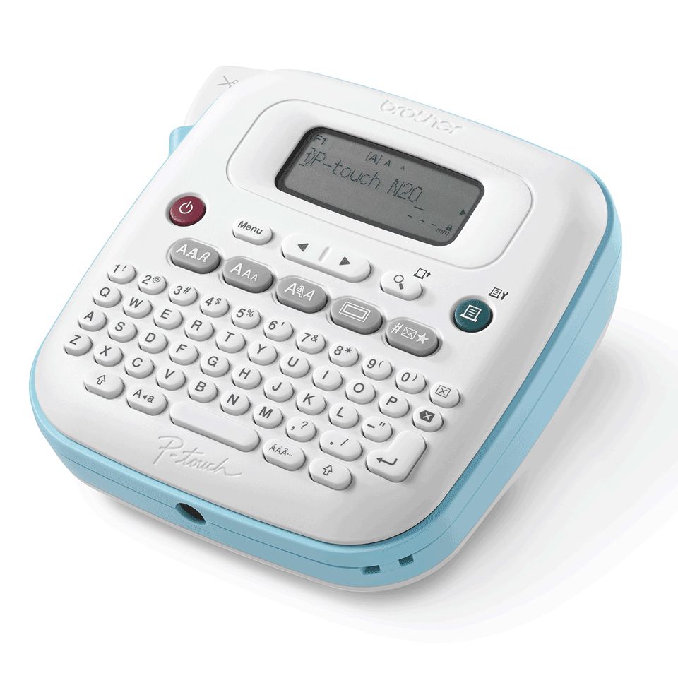 PT-N20 - Rotuladora de Sobremesa Brother Trmica LCD Color 180dpi Azul/Blanco (PT-N20)