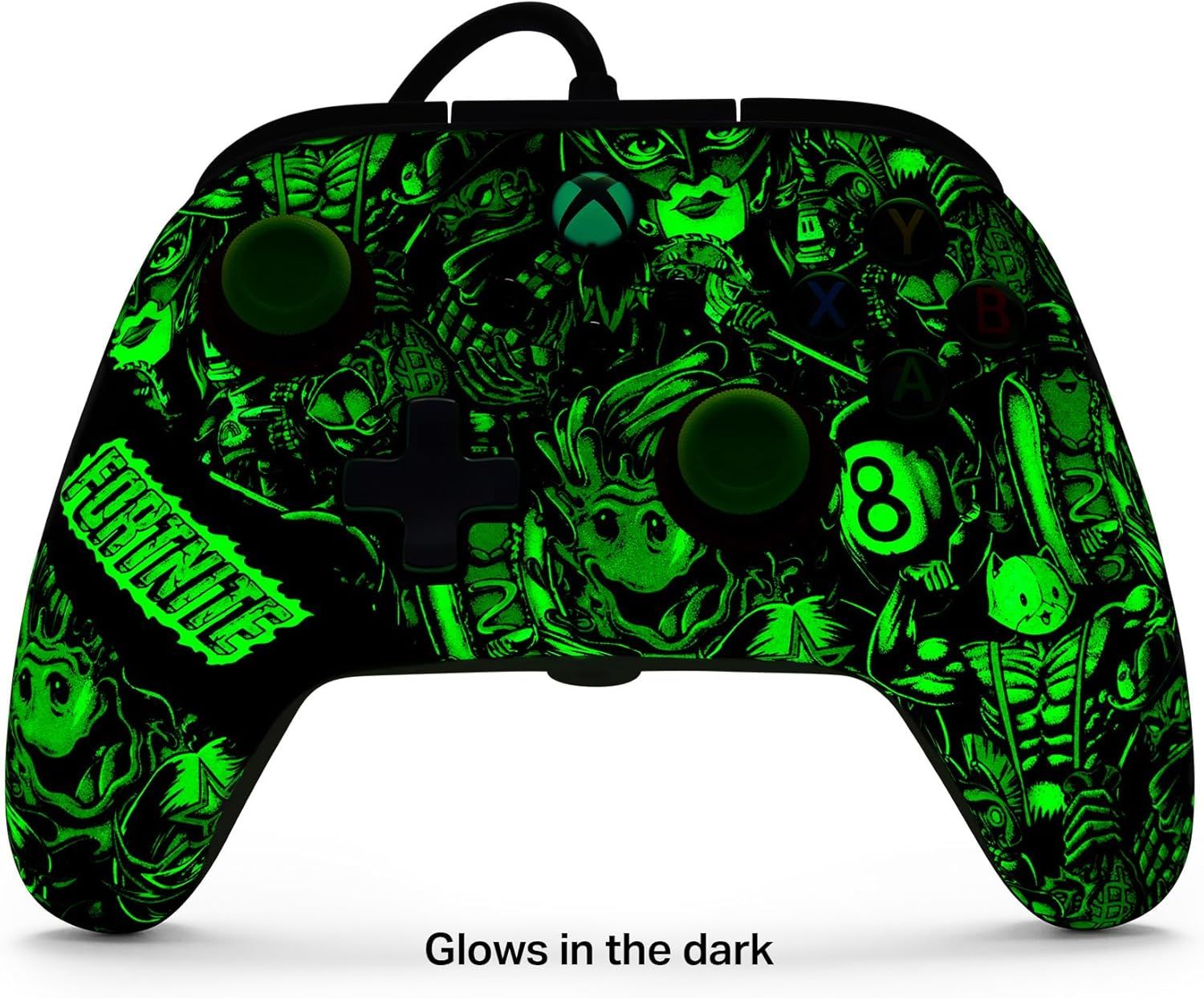 XBGP0438-01 - GamePad PowerA Xbox Series X/S Fortnite Glow Cable USB-C 3m (XBGP0438-01)
