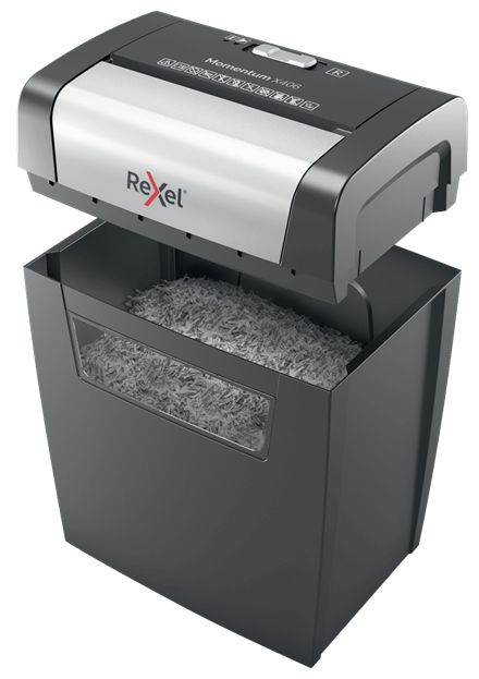 2104569EU - Destructora Rexel Momentum X406 Corte en Partculas P-4 15L Negra (2104569EU)
