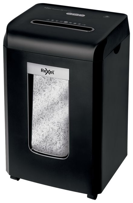 2104587EU - Destructora REXEL Promax QSRSX1538 Papel/Tarjetas de Cr�dito/Grapas/Clips Corte en Part�culas P-4 38L Negra (2104587EU)