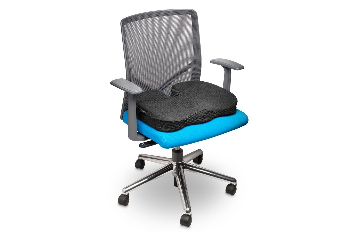 K55807WW - Cojn de Asiento Kensington Premium Cool-Gel Funda Lavable Correa de Transporte Negro (K55807WW)