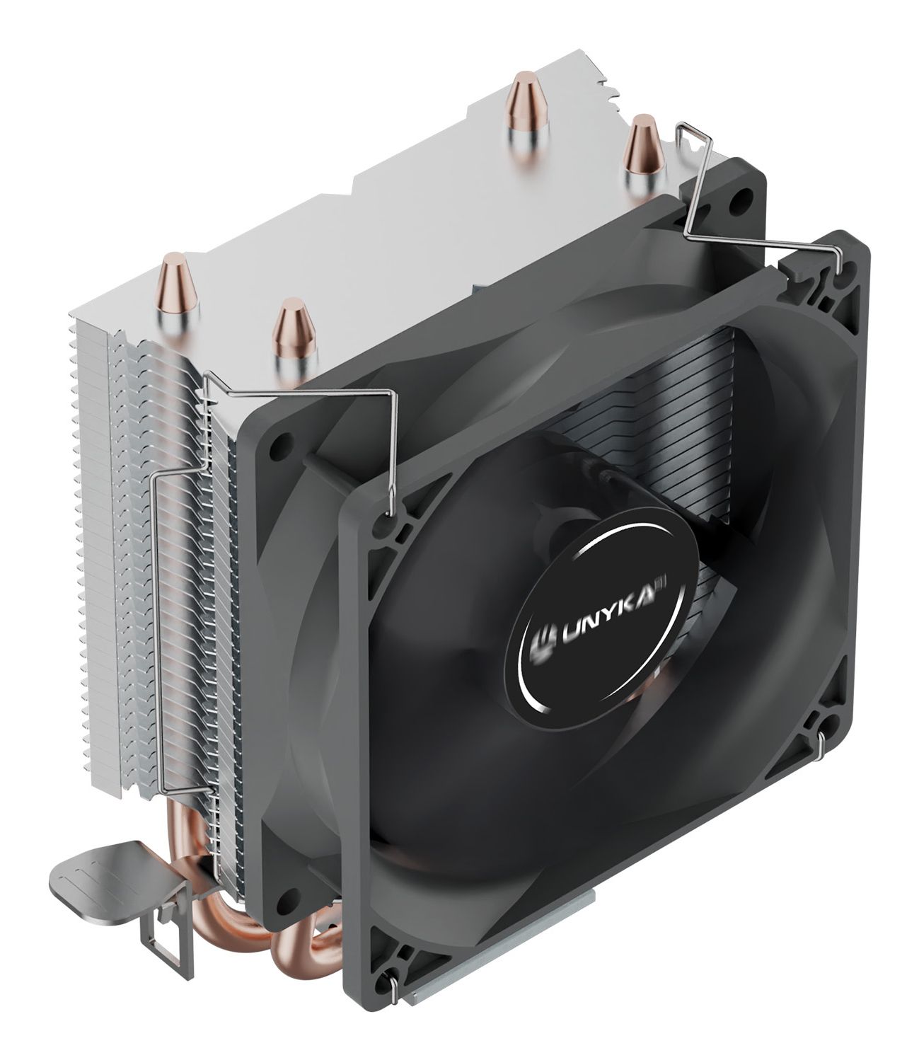 UK322001 - Ventilador CPU UNYKA UNYCOOL H20 Multisocket 90mm Negro (UK322001)