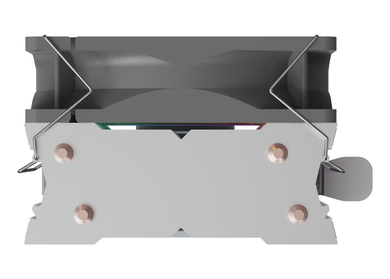 UK322101 - Ventilador CPU UNYKA UNYCOOL H20 ARGB LED Multisocket 90mm Gris (UK322101)