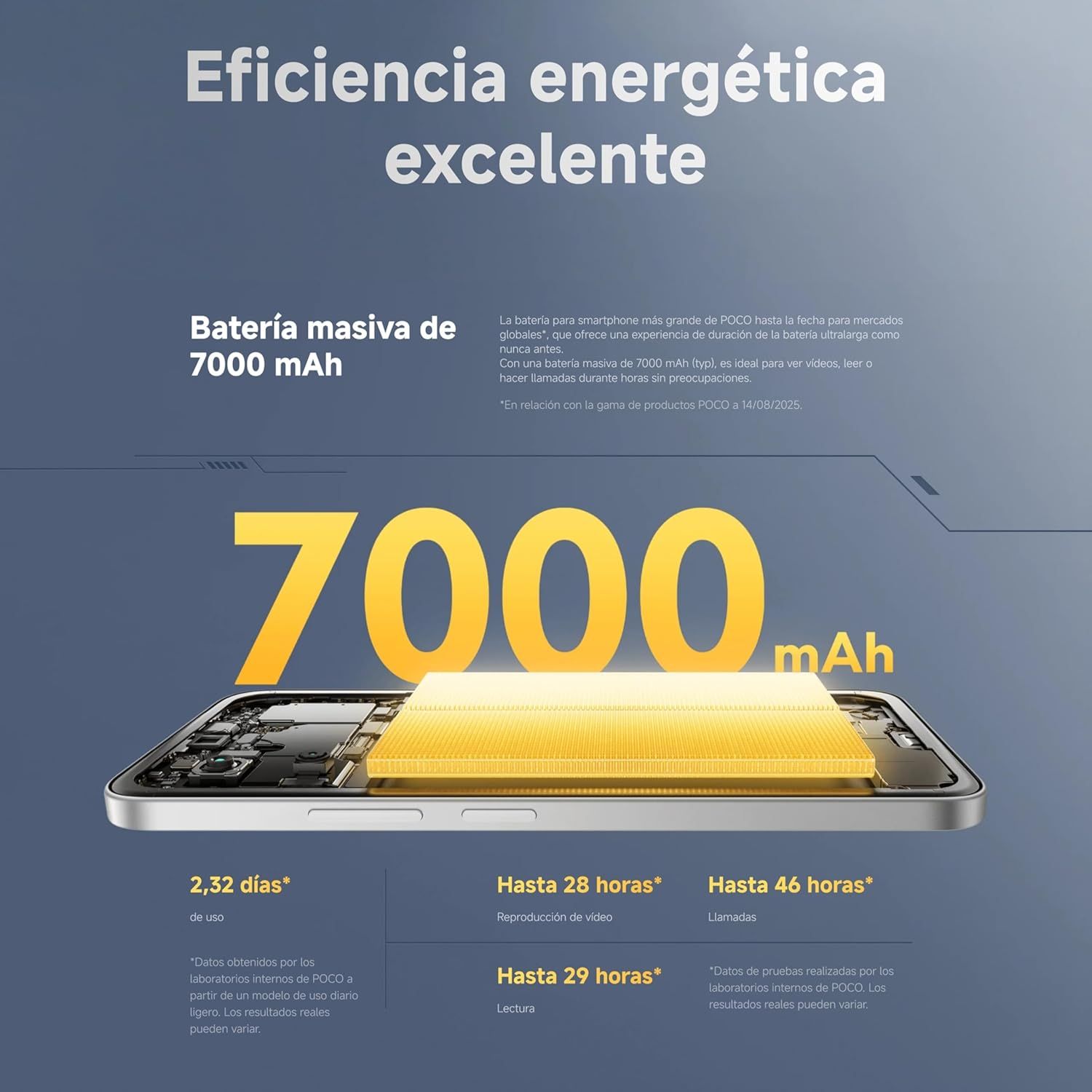 XIA-SP POCO M7 8-256 SV - Smartphone XIAOMI Poco M7 6.9