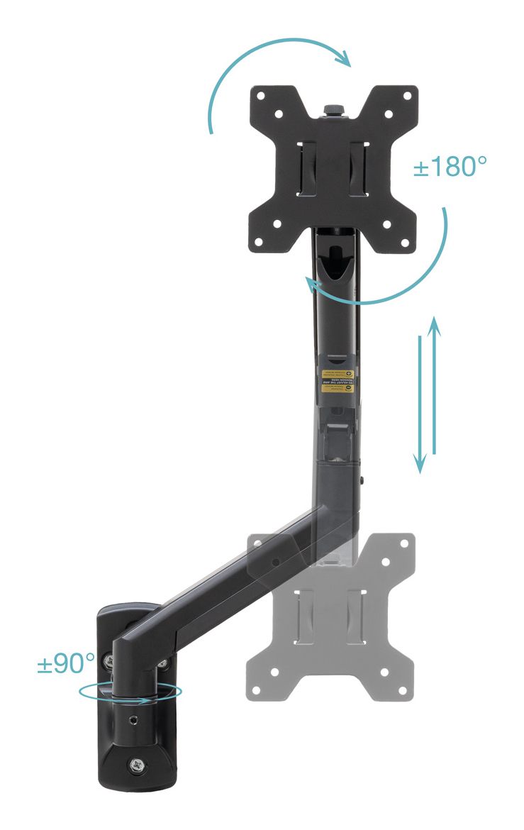 LP1334TNR-B - Soporte de Pared TooQ 13